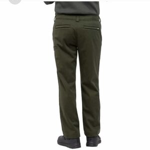 Magnum Men's Green Work Pants Microfleece Lined Water Repellent Stretch